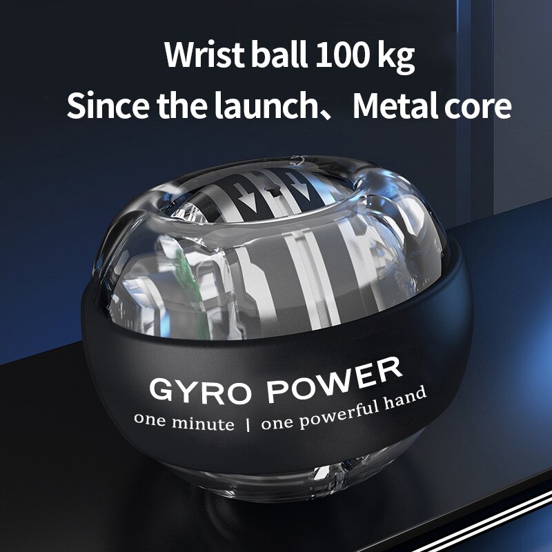 Wrist Power Ball Self Starting Male Grip Power Ball Arm Power Wrist Metal 200 Silent Centrifugal Fitness Wrist Power Device